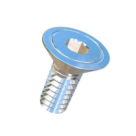Allied Titanium #10-24 Socket Head Cap Screw, Socket, Plain Titanium, 1/2 in Length 0003764